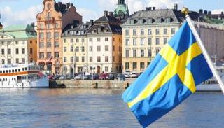 علم دولة السويد