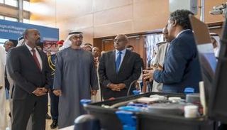 الشيخ محمد بن زايد ورئيس وزراء إثيوبيا- وام