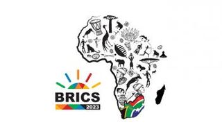 شعار قمة بريكس 2023