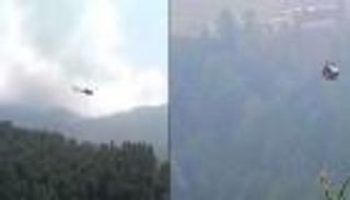 مشهد مروع.. أطفال عالقون في تلفريك على ارتفاع 365 مترا (فيديو)