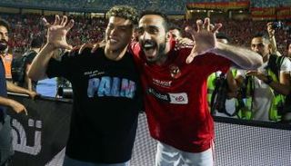 محمود عبدالمنعم كهربا لاعب الأهلي المصري