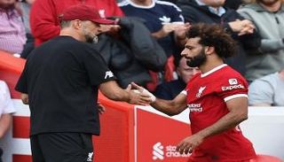 محمد صلاح ويورغن كلوب