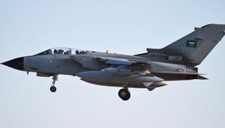 طائرة مقاتلة تابعة لوزارة الدفاع السعودية - أرشيفية