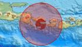 زلزال بقوة 7.1 درجة يضرب منطقة بحر بالي في إندونيسيا