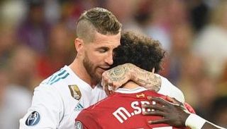 محمد صلاح وسيرجيو راموس
