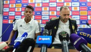 هشام بوداوي مع جمال بلماضي