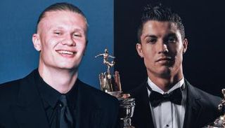 كريستيانو رونالدو وهالاند