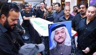 جنازة الفنان ياس خضر