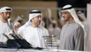 الشيخ محمد بن زايد يزور معرض أبوظبي الدولي للصيد والفروسية