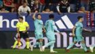 بمشاركة كانسيلو وفيليكس.. برشلونة ينجو من فخ أوساسونا