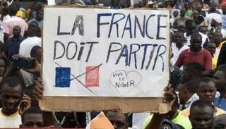 احتجاجات سابقة في نيامي تطالب برحيل فرنسا