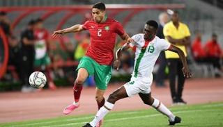 مباراة المغرب وبوركينا فاسو - أرشيفية