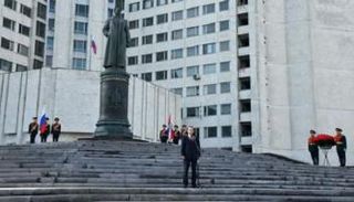 تمثال فيليكس دزيرجينسكي في موسكو