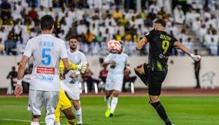 كريم بنزيما مهاجم اتحاد جدة