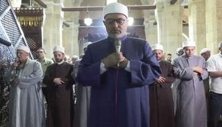 صلاة الغائب على أرواح شهداء المغرب وليبيا في الجامع الأزهر