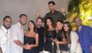 نادين نجيم تحتفل بعيد ميلاد خطيبها ونجلها.. ماذا قالت لهما؟