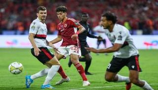 من مباراة الأهلي واتحاد العاصمة - السوبر الأفريقي