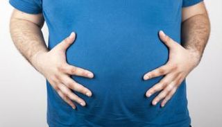 دهون البطن - صورة تعبيرية