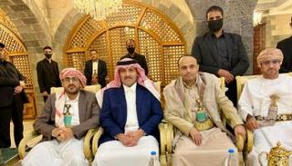 لقاء السفير السعودي مع قيادات حوثية- أرشيفية