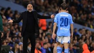 بيب غوارديولا وبرناردو سيلفا في دوري أبطال أوروبا