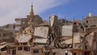 سياج عازل حول المنطقة المنكوبة في درنة