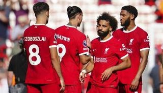 دومينيك سوبوسلاي مع محمد صلاح