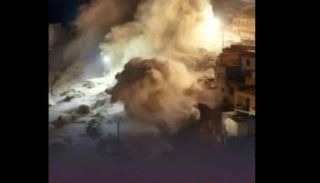 الصور المزعومة لانهيار سدي درنة