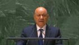 العليمي في الأمم المتحدة.. إشادة بالإمارات والسعودية لحماية مؤسسات اليمن