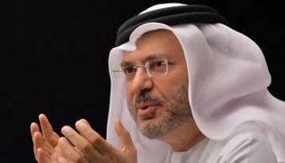 الدكتور أنور بن محمد قرقاش المستشار الدبلوماسي لرئيس دولة الإمارات،