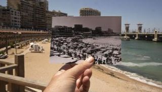 ارتفاع منسوب مياه البحار يهدد بالإسكندرية الساحلية المصرية الأسطورية