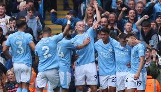 مانشستر سيتي يهزم نوتنغهام فورست في الدوري الإنجليزي