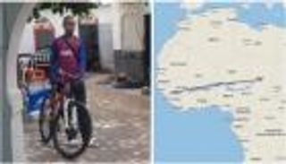 عبر 6 دول بالدراجة للدراسة بالأزهر.. طالب غيني يروي لـ"العين الإخبارية" كواليس رحلة اجتياز صحراء أفريقيا (حوار)