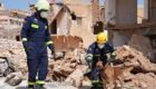 فريق الإنقاذ الإماراتي في درنة الليبية.. جهود تصنع الفارق (صور)