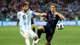 ليونيل ميسي ولوكا مودريتش