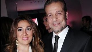 شريف منير وزوجته - أرشيفية