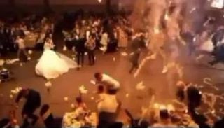 حريق زفاف الحمدانية في العراق