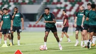 جيسي لينغارد في تدريبات الاتفاق السعودي