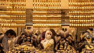 محل ذهب في مصر - أرشيفية