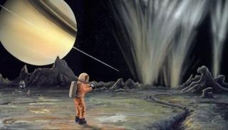  قمر زحل الجليدي "إنسيلادوس"