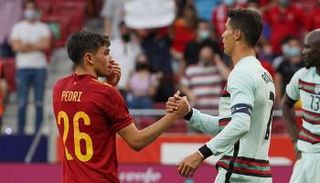 كريستيانو رونالدو وبيدري