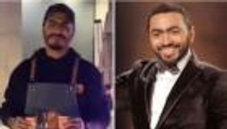 شبيه تامر حسني يدهش السعوديين: «المصري تقليد» (فيديو)