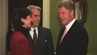 كلينتون مع إبستين وماكسويل