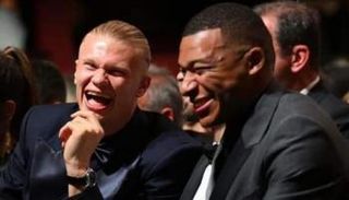 كيليان مبابي وإيرلينغ هالاند