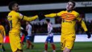 برشلونة يستهل حملة كأس ملك إسبانيا بثلاثية صعبة