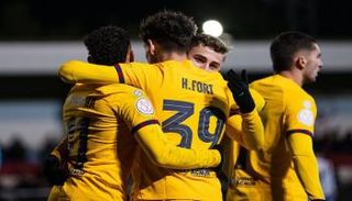 برشلونة يفوز على بارباسترو في كأس ملك إسبانيا