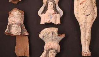 من الآثار المكتشفة في المنيا