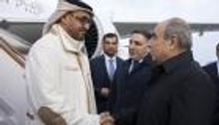 محمد بن زايد يبدأ زيارة رسمية لأذربيجان