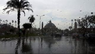 أمطار في شوارع القاهرة - أرشيفية