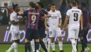 لعنة الأبطال تهدد ريال مدريد وبرشلونة في السوبر الإسباني