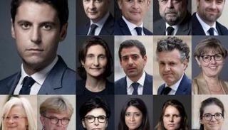 التشكيلة الوزارية الجديدة في حكومة غابرييل أتال